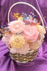 PEMBE MUM SEPETİ