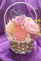 PEMBE MUM SEPETİ